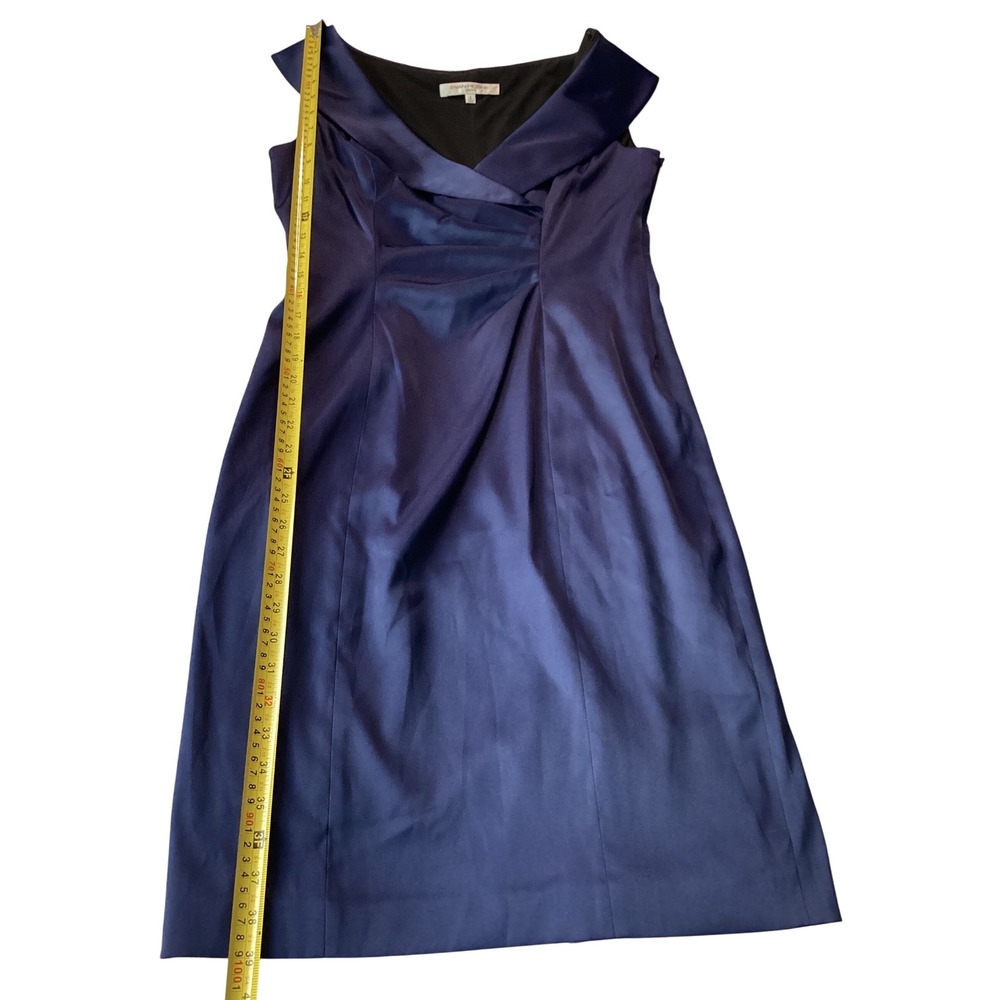 Evan Picone Women's Dress Size 8 Blue Sleeveless‎ Formal Cocktail Party Career - Picture 6 of 6